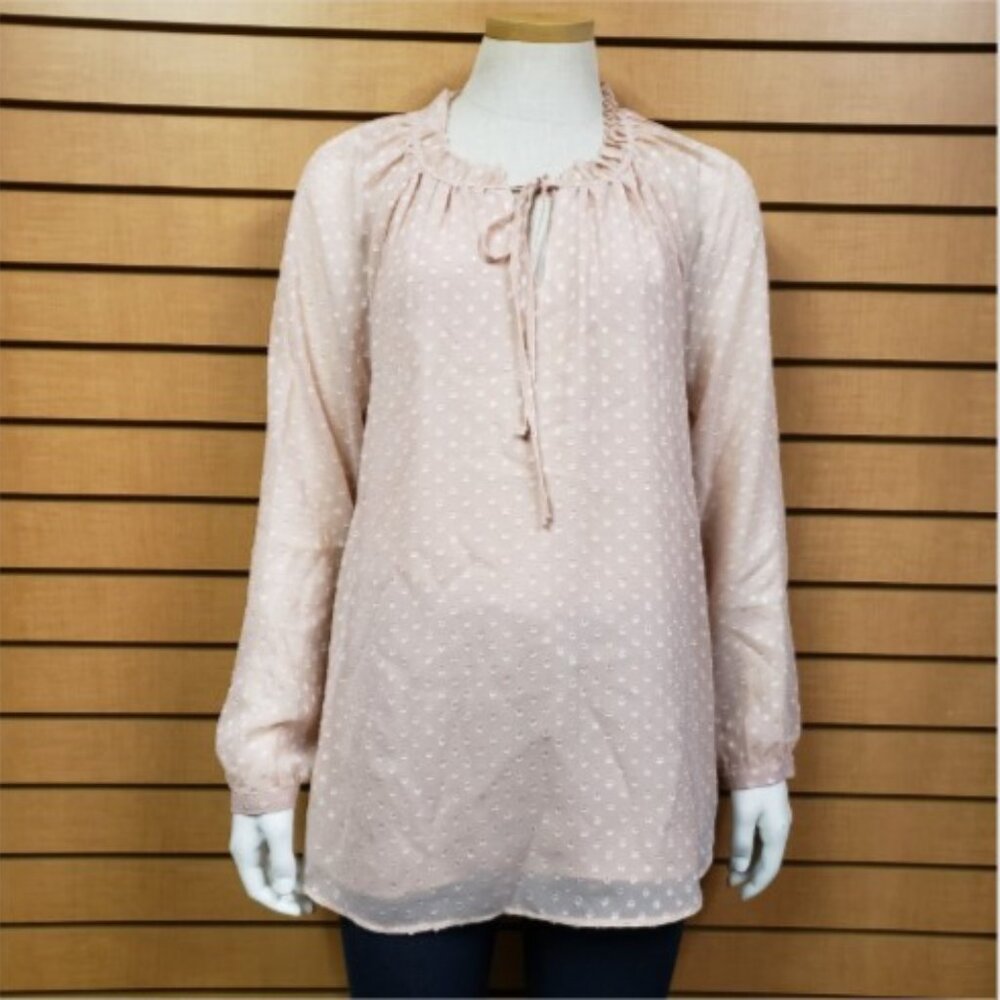 DR2 Pink Keyhole Tunic Top Small NWT